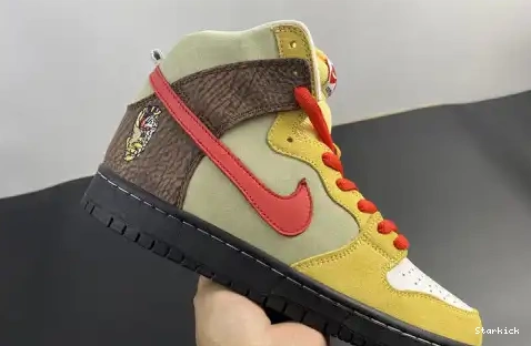 Color Skates CZ2205-700 and Nike Dunk SB Destroy Kebab High 0624